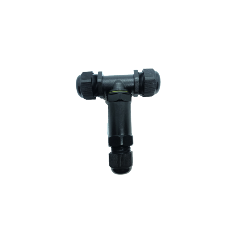 Hermētisks "T" IP68 kabeļu-vadu savienojums