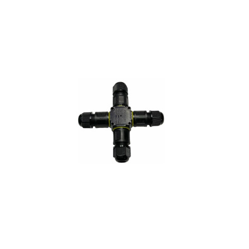 Hermētisks IP68 X veida kabeļu-ātrais vadu savienojums