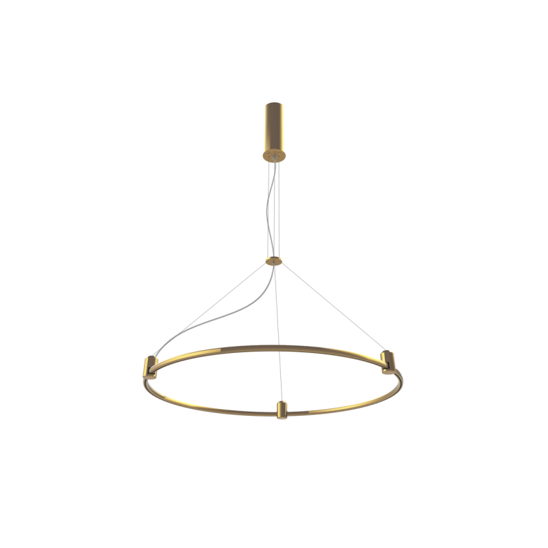 Piekarama Magnētiska Modulāra LED sistēma AIP-ROUND BRASS