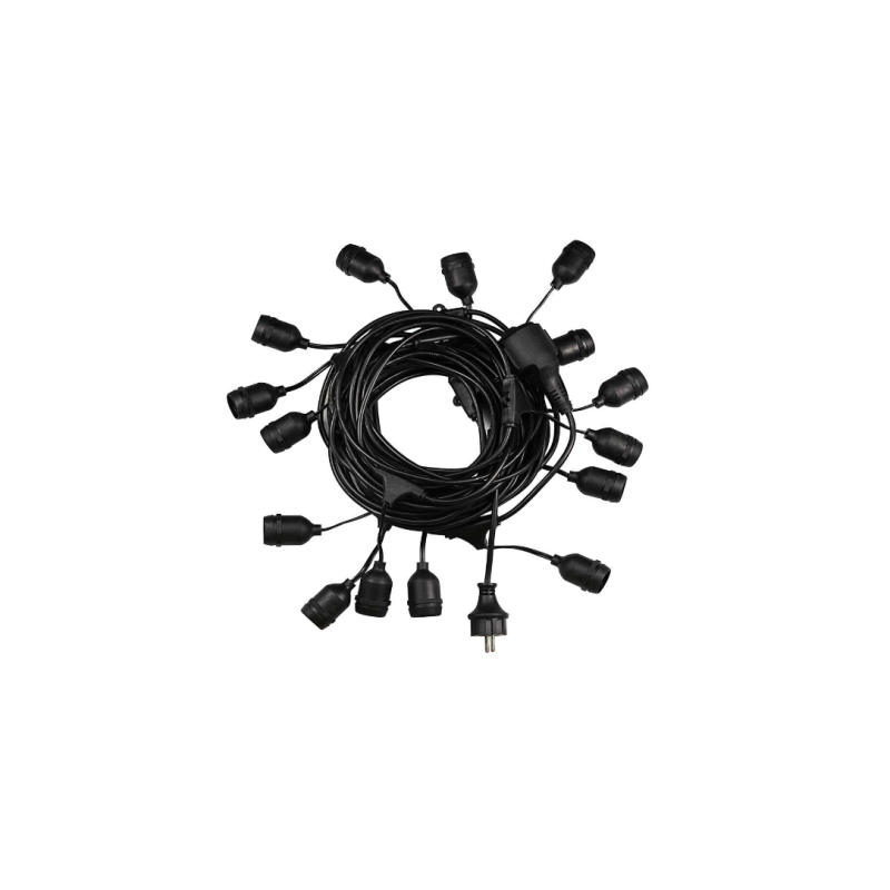 15m E27 Virtene LED Spuldzēm