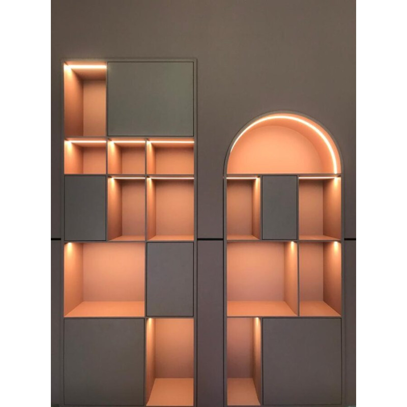 13W/m Nepārtraukta izgaismojuma COB LED Lenta 24V TW