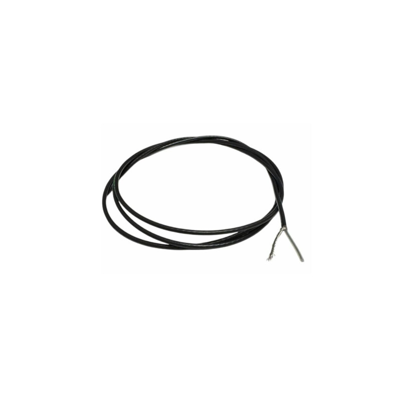 Piekarināšanas vads - trose, Melna, 2mm