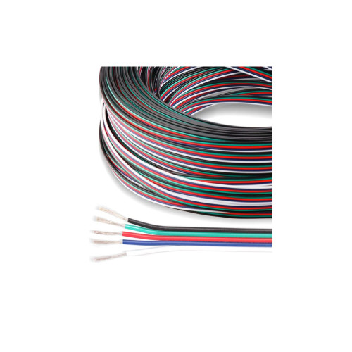 RGBW LED Lentu vads 5x0,30mm²