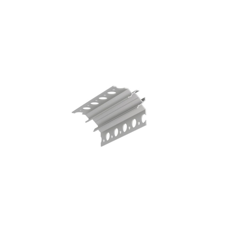 UNI12-TILE90 Flīžu stūra Alumīnija profils LED Lentām Garums: 1000mm Krāsa: Anodēts