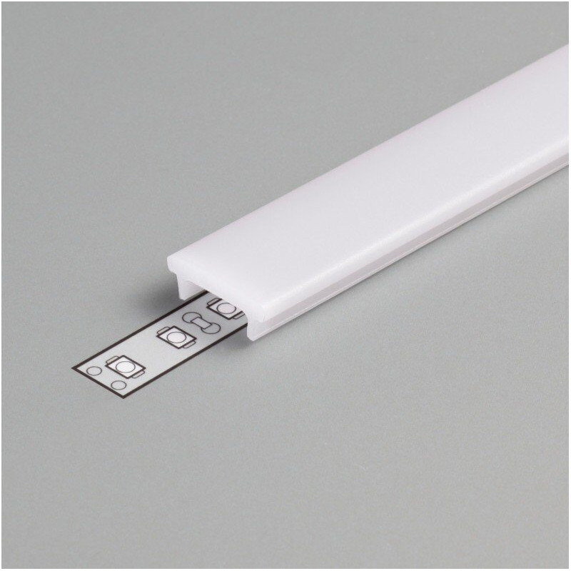 PC OPAL Click Stikls LED lentu profilam Garums: 2000mm