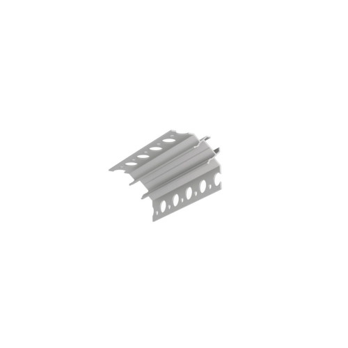 UNI12-TILE90 Flīžu stūra Alumīnija profils LED Lentām Garums: 3000mm Krāsa: Anodēts