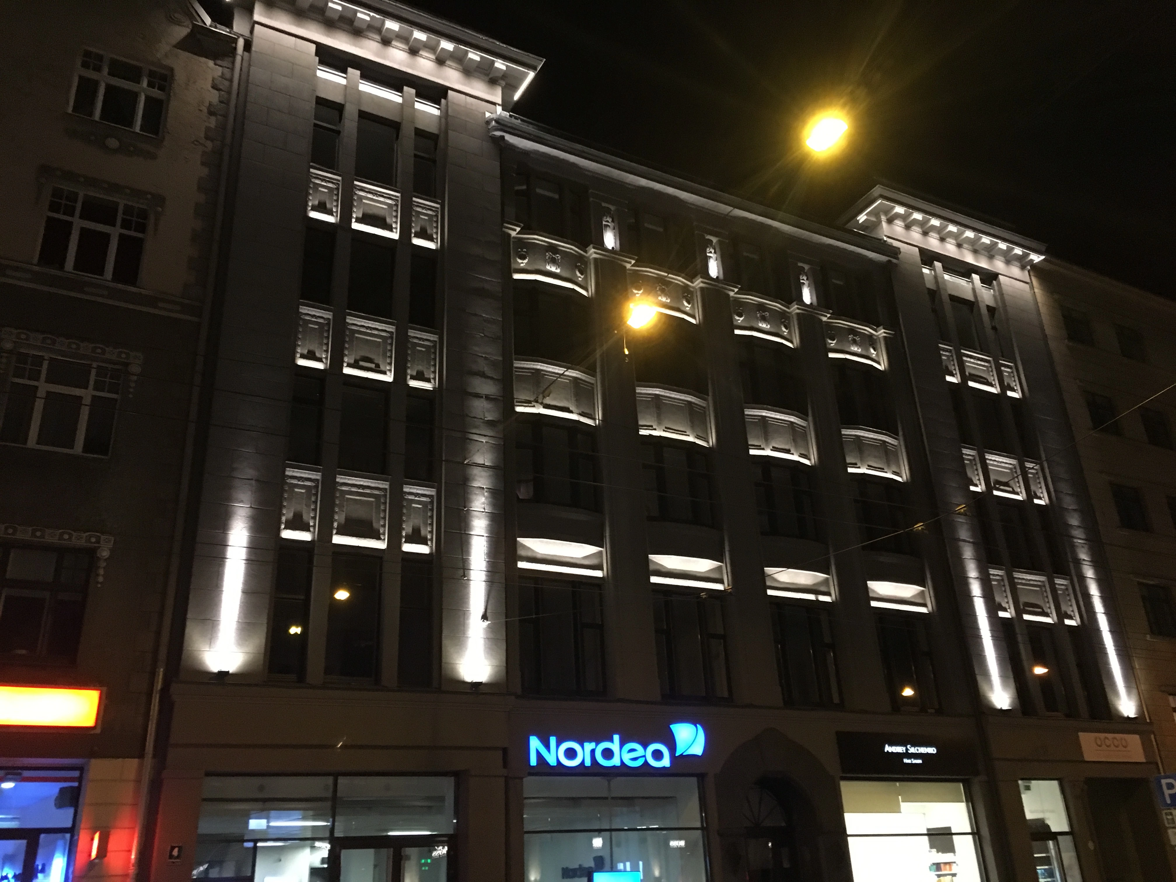 Fasāde Tērbatas 4, Rīga